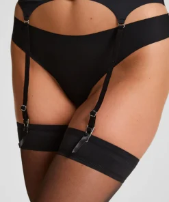 Strümpfe 15 Denier Second Skin - Schwarz