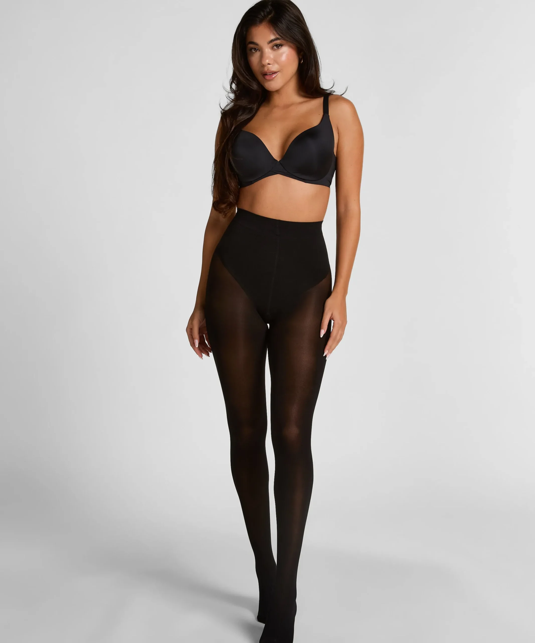 Strumpfhose 40 Denier Core Control - Schwarz