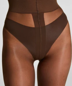 Strumpfhose 15 Denier Second Skin - Braun