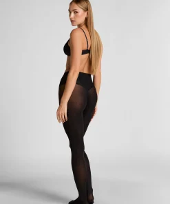 Strumpfhose 40 Denier Velvet Touch - Schwarz