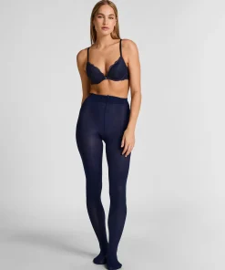 Strumpfhose 50 Denier Velvet Touch - Blau