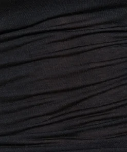 Super Soft Shirt aus Kaschmir-Mix mit U-Boot-Ausschnitt - Schwarz