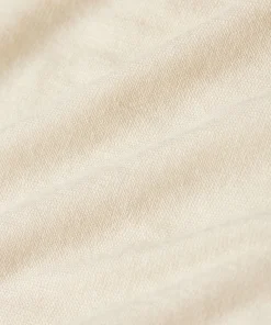 Super Soft Shirt aus Kaschmir-Mix mit U-Boot-Ausschnitt - Weiß