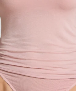Super Soft Shirt aus Kaschmir-Mix mit U-Boot-Ausschnitt - Rosa