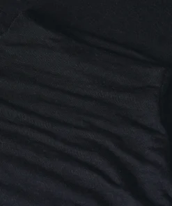 Super Soft Shirt aus Kaschmir-Mix mit Rollkragen - Schwarz
