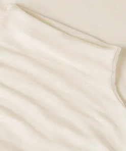 Super Soft Shirt aus Kaschmir-Mix mit Rollkragen - Weiß