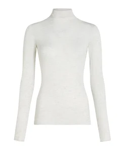 Super Soft Shirt aus Kaschmir-Mix mit Rollkragen - Grau