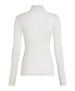 Super Soft Shirt aus Kaschmir-Mix mit Rollkragen - Grau