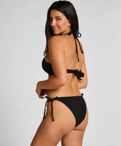 Tanga mit hohem Beinausschnitt Bahamas - Schwarz
