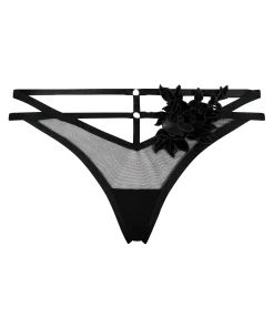 Tanga String Effie - Schwarz