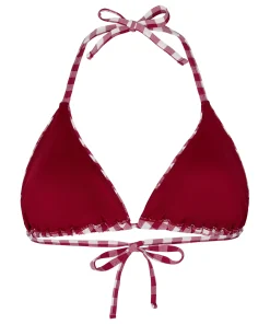 Triangel-Bikinioberteil Amalfi - Rot