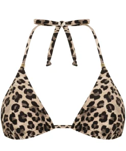 Triangel-Bikinioberteil Animalia - Braun