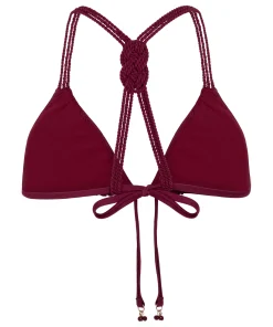 Triangel-Bikinioberteil Marrakech - Rot