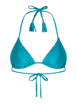 Triangel-Bikini-Top Aqua - Grün