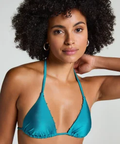 Triangel-Bikini-Top Aqua - Grün