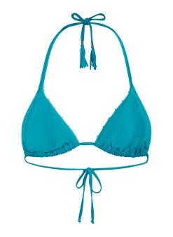 Triangel-Bikini-Top Aqua - Grün
