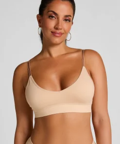 Triangel-Bralette Dide - Beige