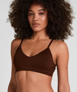 Triangel-Bralette Dide - Braun