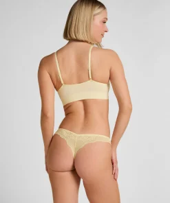 Triangel-Bralette Dide - Gelb
