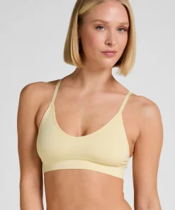 Triangel-Bralette Dide - Gelb