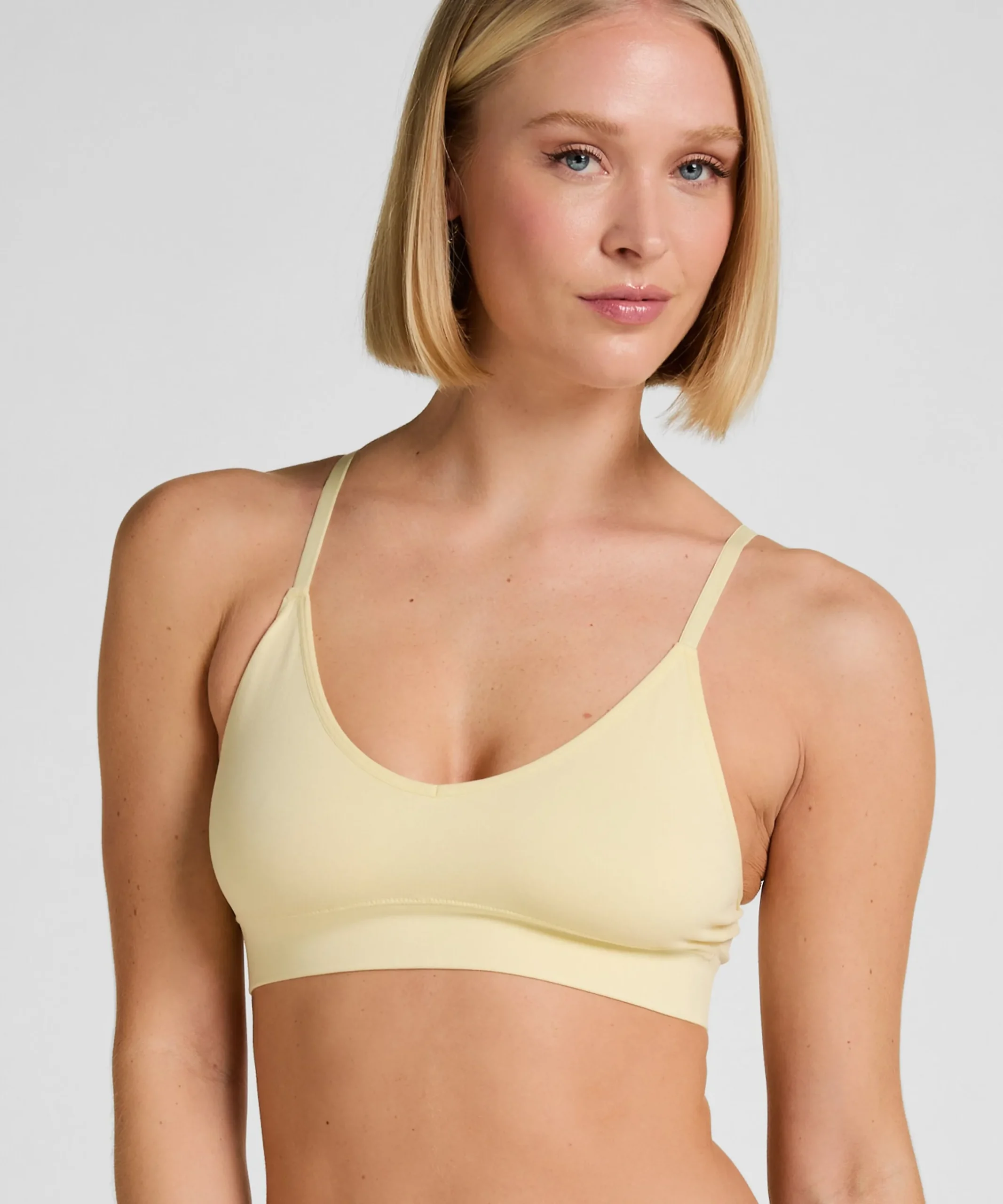 Triangel-Bralette Dide - Gelb
