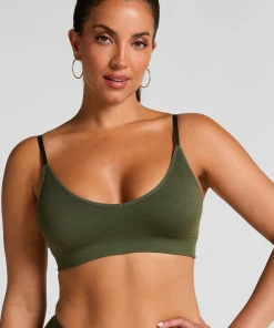 Triangel-Bralette Dide - Grün