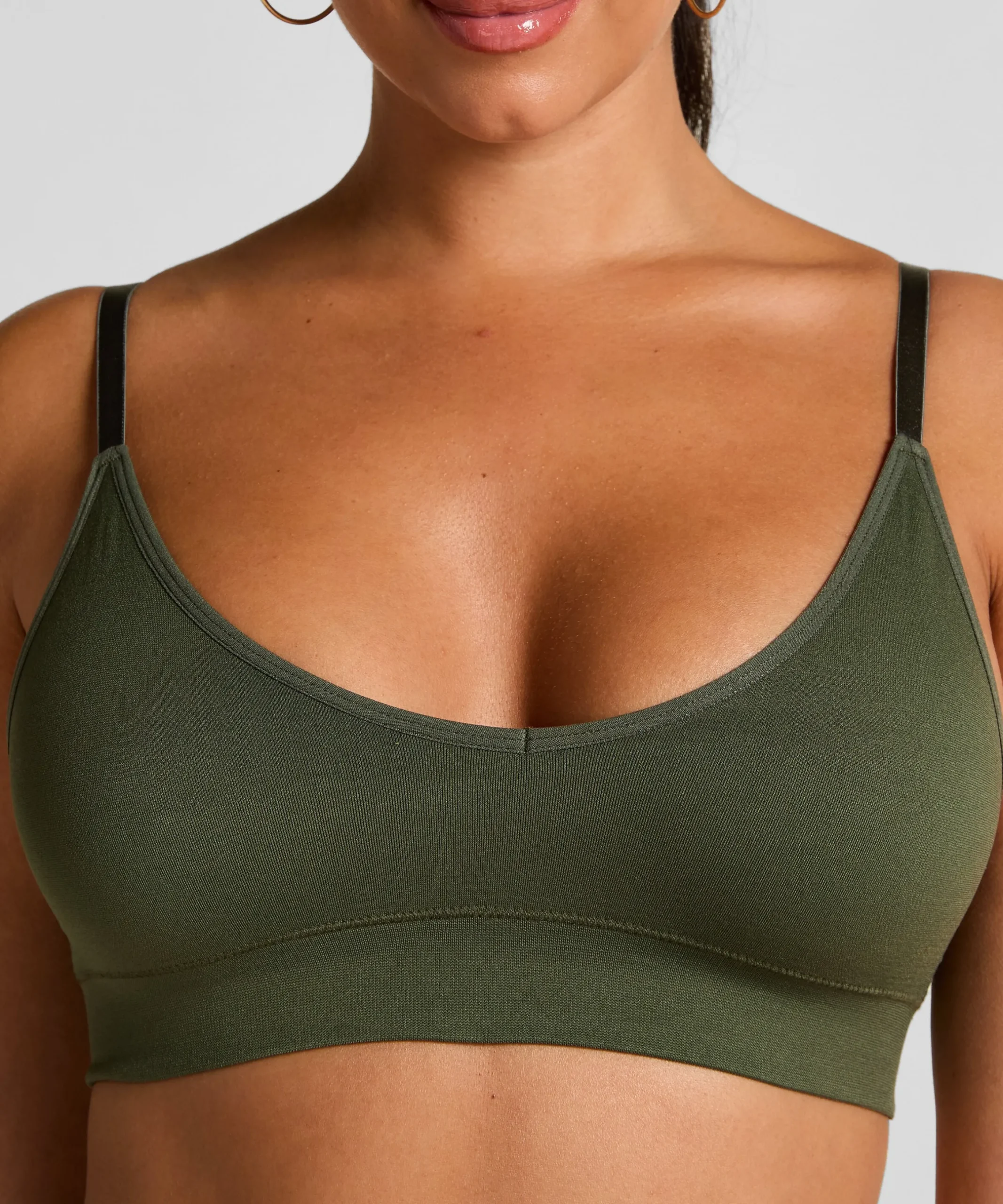 Triangel-Bralette Dide - Grün