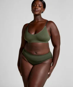 Triangel-Bralette Dide - Grün