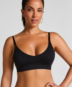 Triangel-Bralette Dide - Schwarz