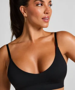 Triangel-Bralette Dide - Schwarz