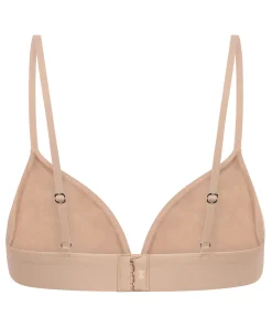 Triangel Bralette Smooth - Beige