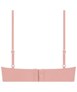 Triangel Bralette Smooth - Rosa