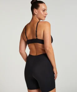 Triangel Bralette Smooth - Schwarz