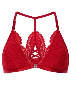 Triangel-Bralette Whitney - Rot