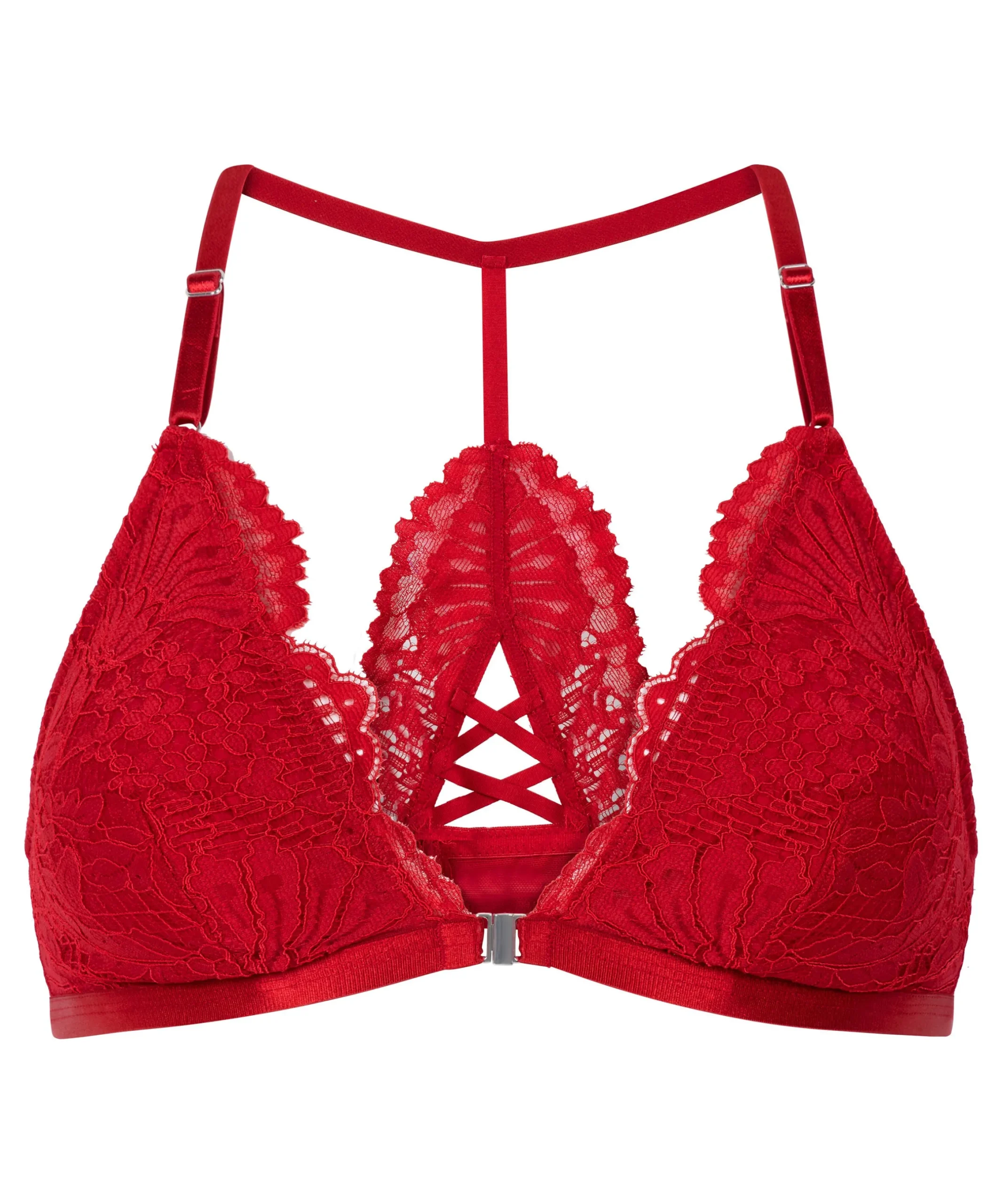 Triangel-Bralette Whitney - Rot