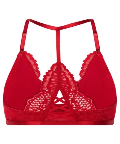 Triangel-Bralette Whitney - Rot