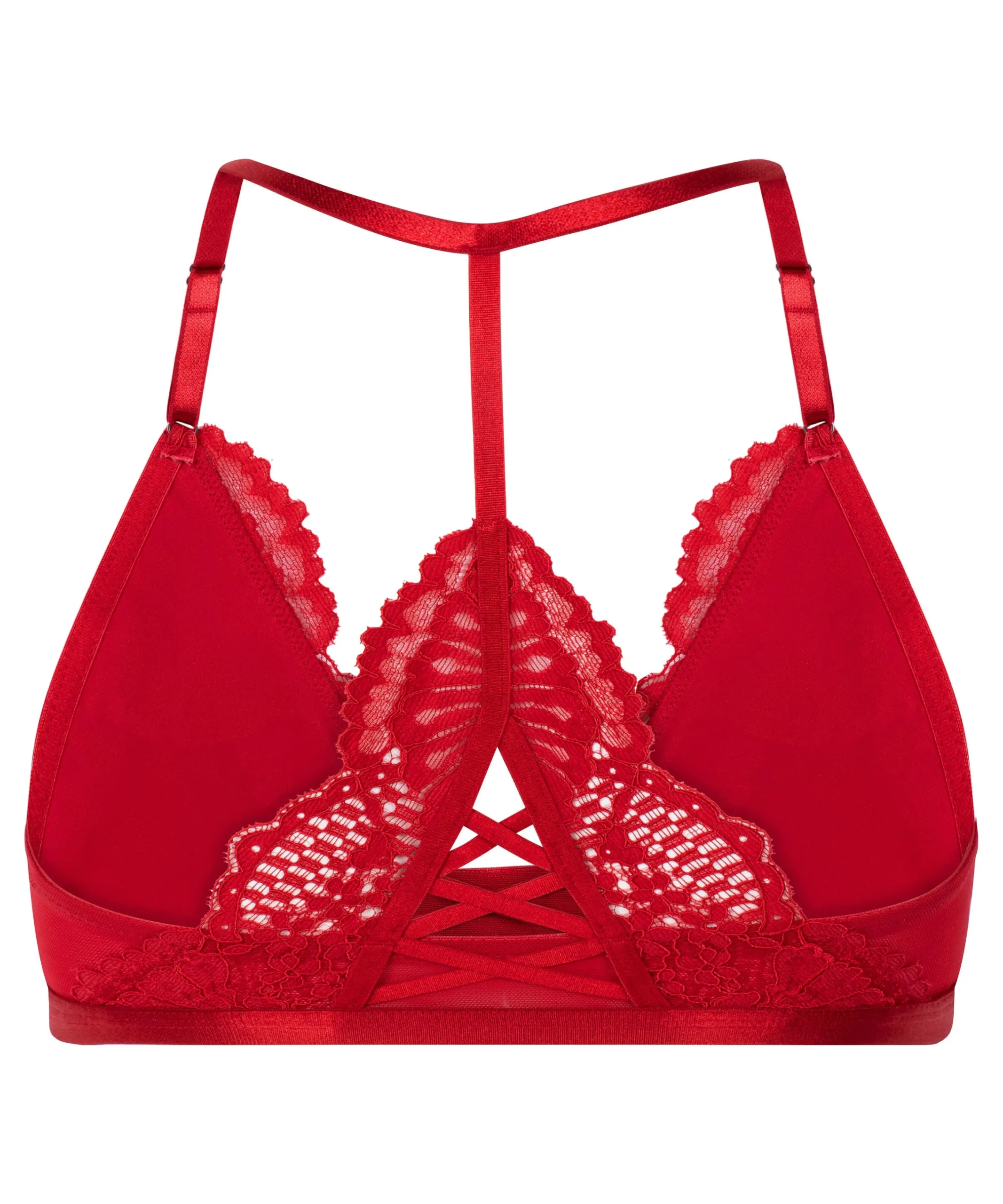 Triangel-Bralette Whitney - Rot