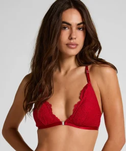 Triangel-Bralette Whitney - Rot