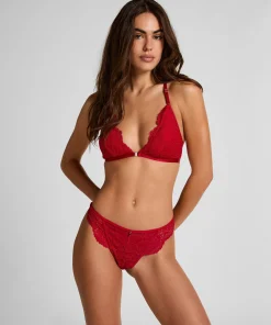 Triangel-Bralette Whitney - Rot
