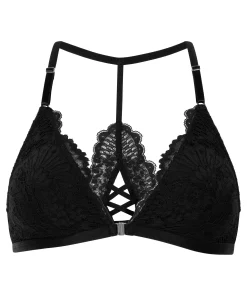 Triangel-Bralette Whitney - Schwarz