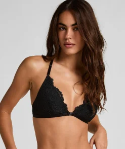 Triangel-Bralette Whitney - Schwarz