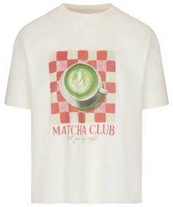 T-Shirt mit Print - Weiß