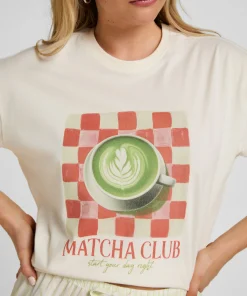T-Shirt mit Print - Weiß