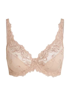 Unwattierter Bügel-BH Diva - Beige