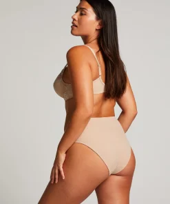 Unwattierter Bügel-BH Diva - Beige