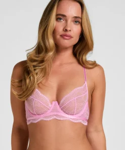 Unwattierter Bügel-BH Isabelle - Rosa