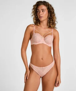 Unwattierter Bügel-BH Isadora - Rosa
