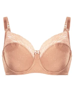 Unwattierter Bügel-BH Sophie - Braun