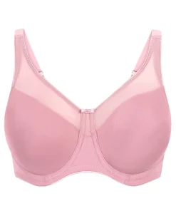 Unwattierter Minimizer-Bügel-BH Nina - Rosa