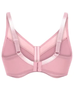 Unwattierter Minimizer-Bügel-BH Nina - Rosa